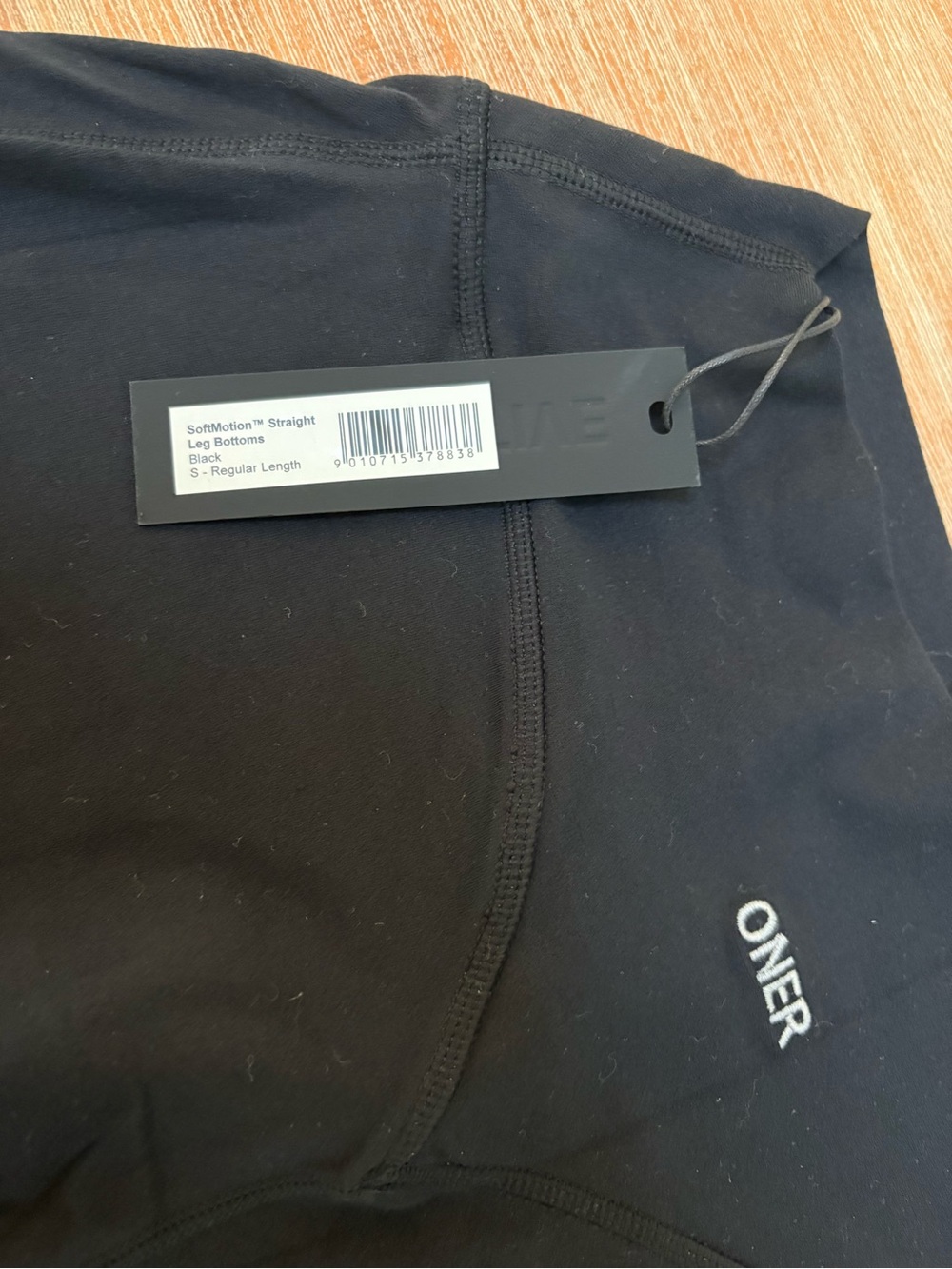 Oner Active SoftMotion Straight Leg Pant - Black, size small - Picture 6 of 6